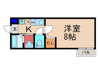 間取図 ア－クリ－ド五条堀川