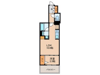 間取図 アーバネックス本町Ⅱ