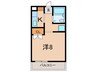 CASA･PERLA 1Kの間取り