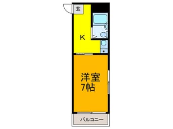 間取図 コ－ポみなみの