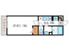 リブリ・京都嵐山 1Kの間取り