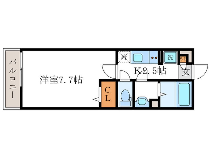 間取図 リブリ・京都嵐山