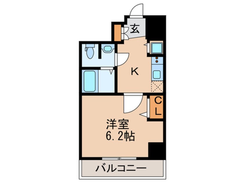 間取図 セオリー大阪フルール(702)