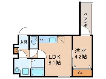 間取図 Badge島泉