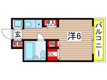 間取図 パシフィック南武庫之荘