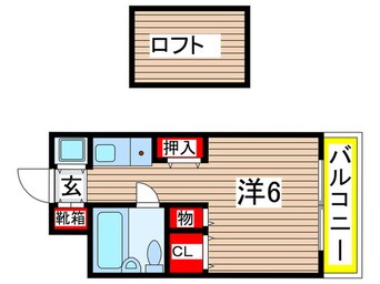 間取図 パシフィック南武庫之荘