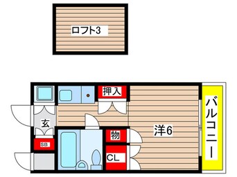 間取図 パシフィック南武庫之荘