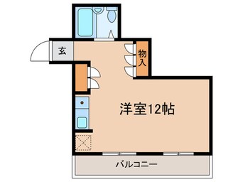 間取図 プレアール立花