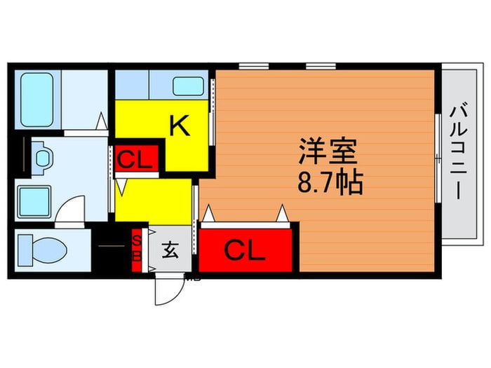間取り図 レジデンス　シェーネル