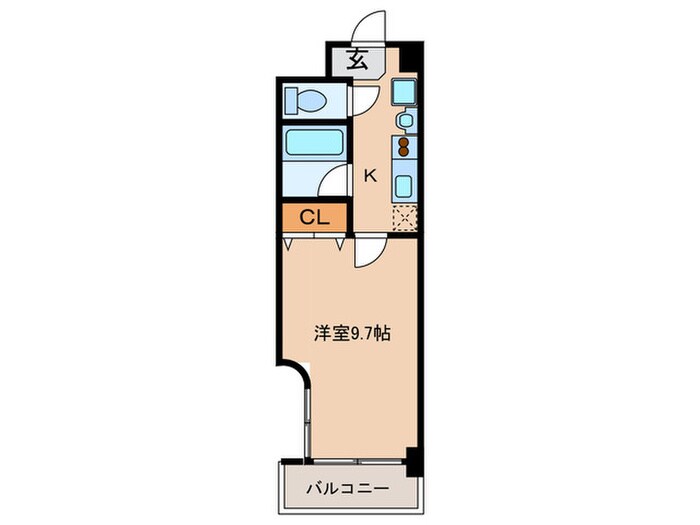 間取り図 ラ・フォーレ東天満