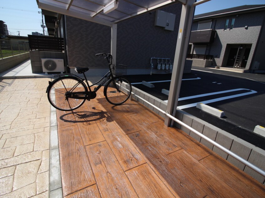 駐輪場 プレセアコート花園Ａ棟