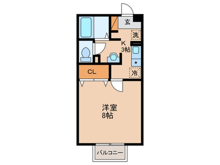 間取図 プラムコ－ト