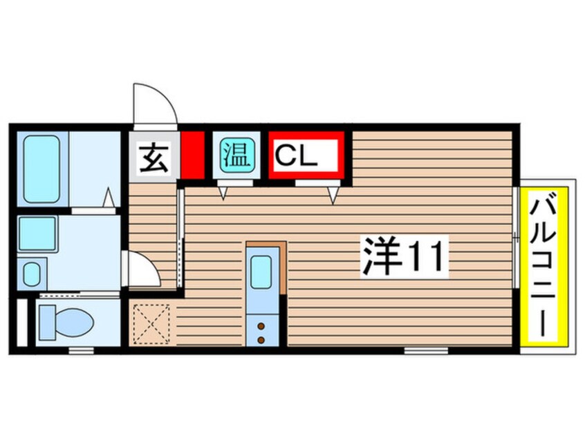 間取図 イーリス