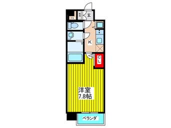 間取図 ｶｰｻﾚｸﾞﾗｽ城東ｾﾝﾄﾗﾙ