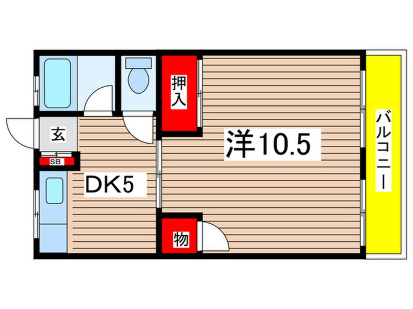 間取図 武庫之荘マンション