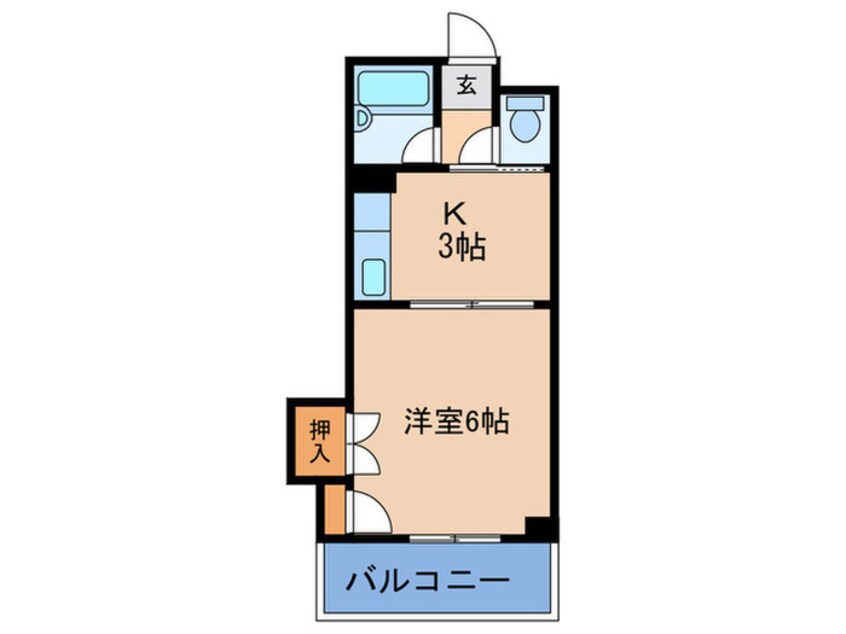 間取図 Collection中崎Ⅰ