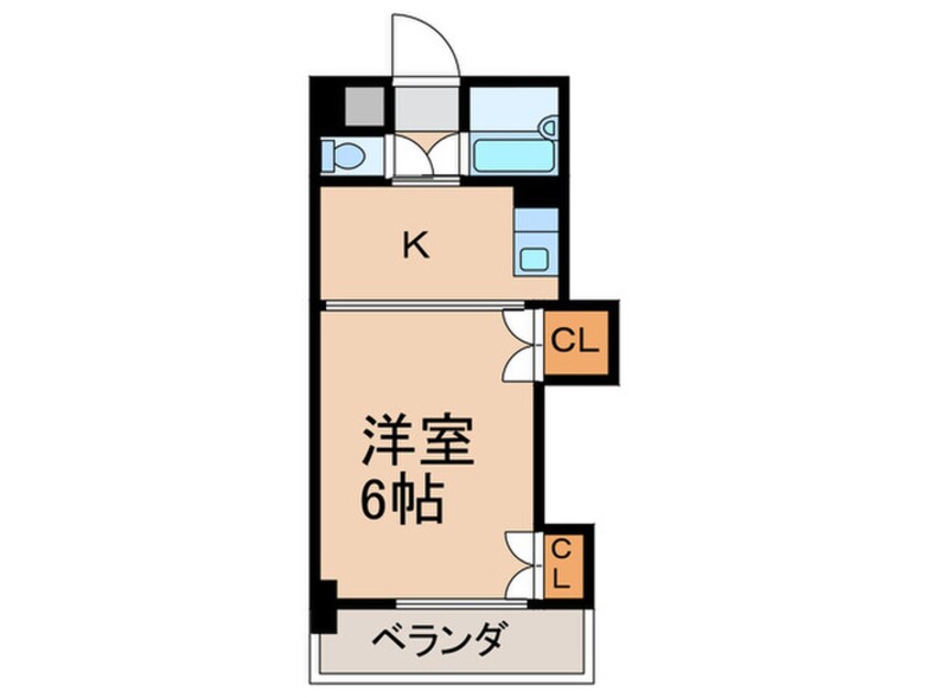 間取図 Collection中崎Ⅰ