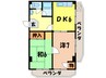 ロイヤルマンション 2DKの間取り