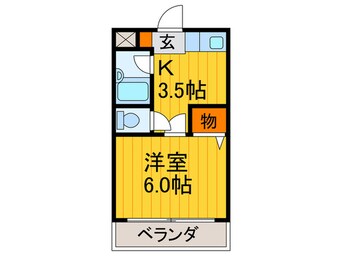 間取図 ﾛｰﾀﾘｰﾏﾝｼｮﾝ香里北之町