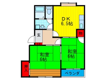 間取図 シティライフ廻戸
