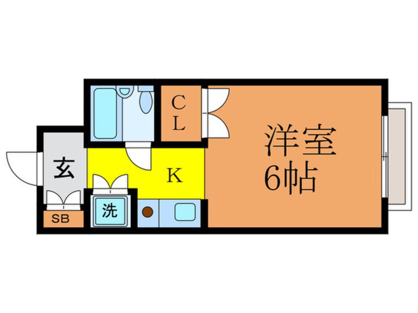 間取図 岡本マンション