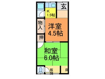 間取図 青葉荘