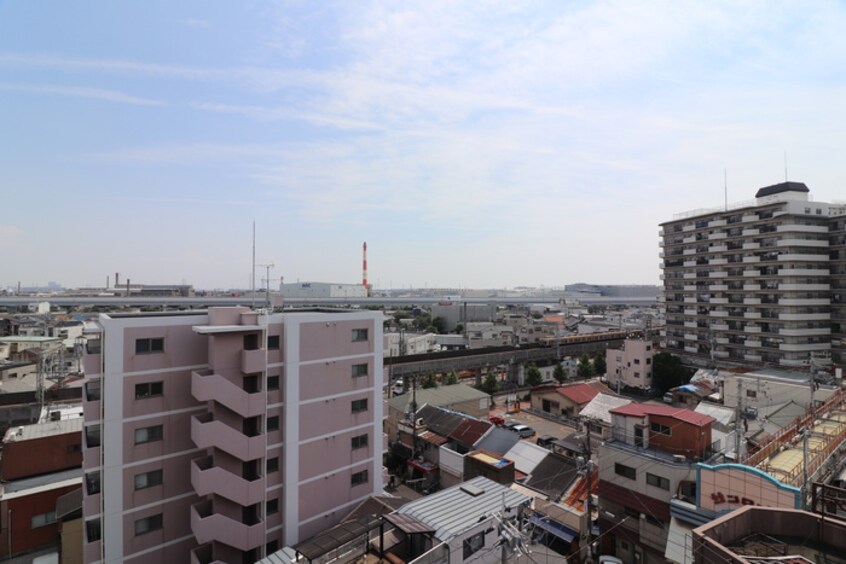 室内からの展望 ネオ・デンクマ－ル１号館