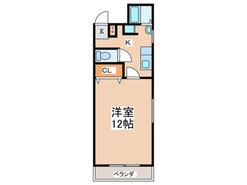 間取図 宇都宮ハイツ