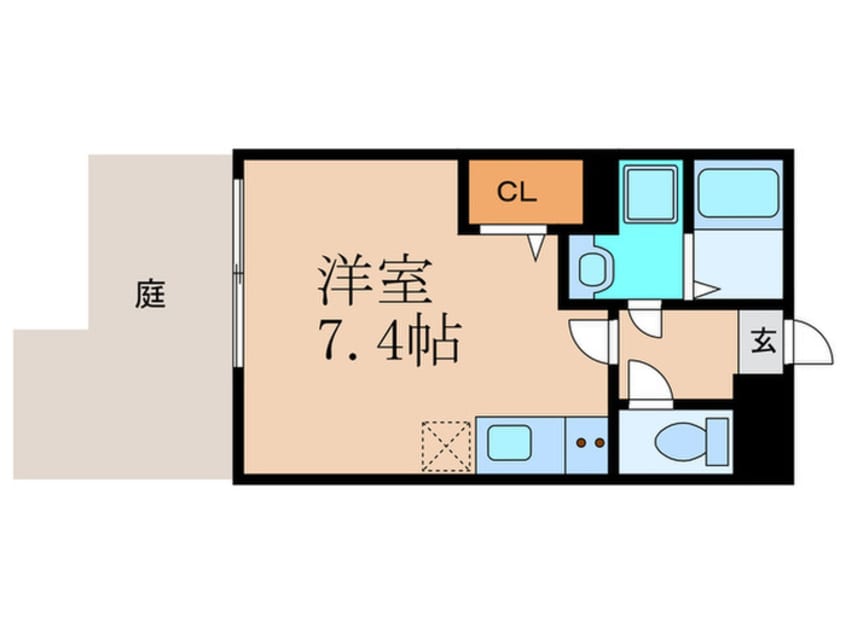 間取図 グランデコート大宅ＮＯＲＴＨ