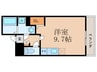 グランデコート大宅ＳＯＵＴＨ 1Rの間取り