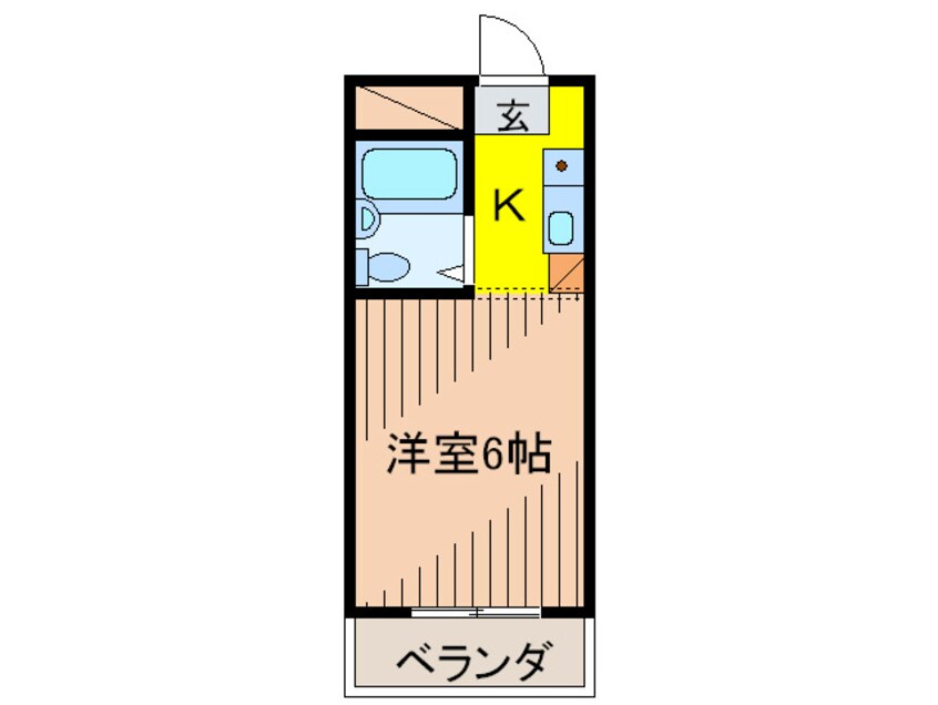 間取図 Ｒ・Ｍリ－ガルハウス塚口