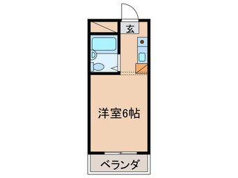 間取図 Ｒ・Ｍリ－ガルハウス塚口