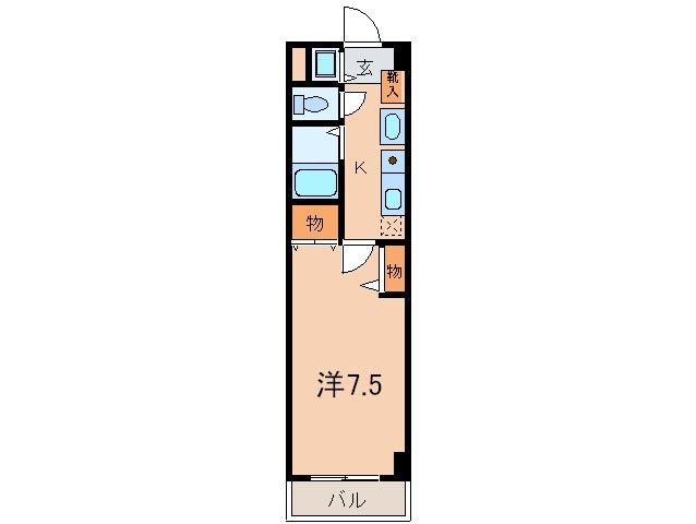 間取り図 メゾン・プレジ－ル