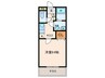 Casa Ribera 1Kの間取り