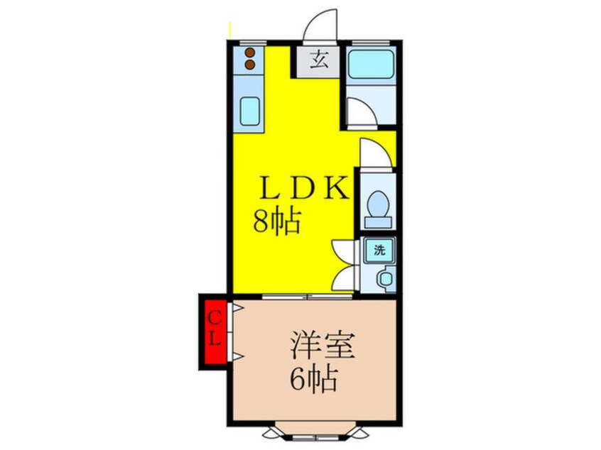 間取図 メゾン五月丘