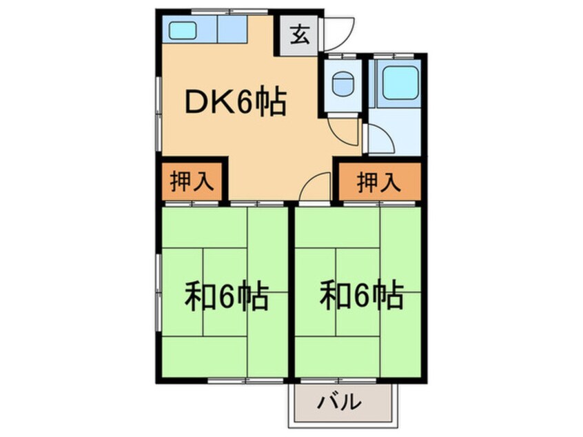 間取図 田村荘