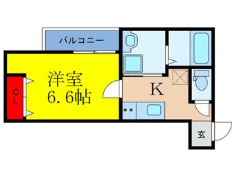 間取図 フジパレス下新庄駅東Ⅰ番館