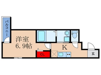 間取図 フジパレス下新庄駅東Ⅰ番館