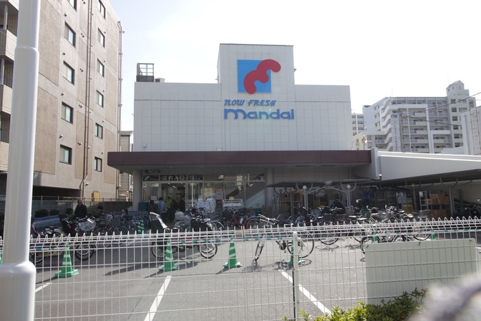 万代(スーパー)まで600m フジパレス下新庄駅東Ⅰ番館