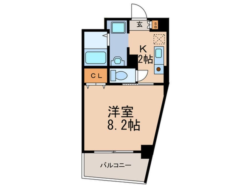 間取図 レシェンテ六甲