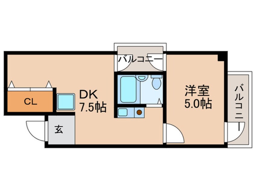 間取図 ラ・ペール一番館