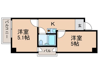 間取図 ラ・ペール一番館