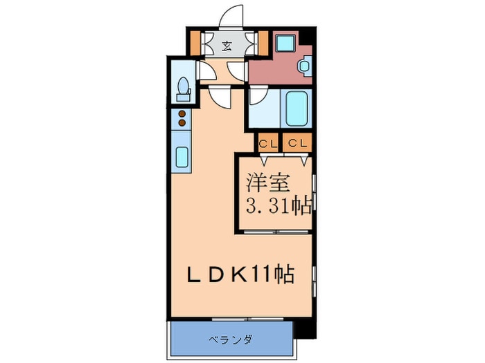 間取り図 ラルテ中津