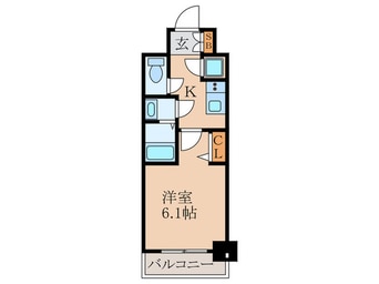 間取図 ﾚｼﾞｭｰﾙｱｯｼｭｱｰﾊﾞﾝｹﾞｰﾄ(206)