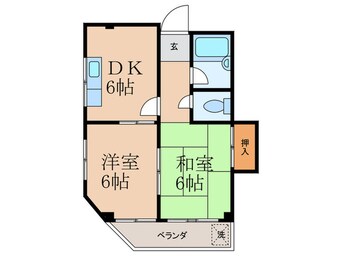 間取図 シェーネシュトラーセ