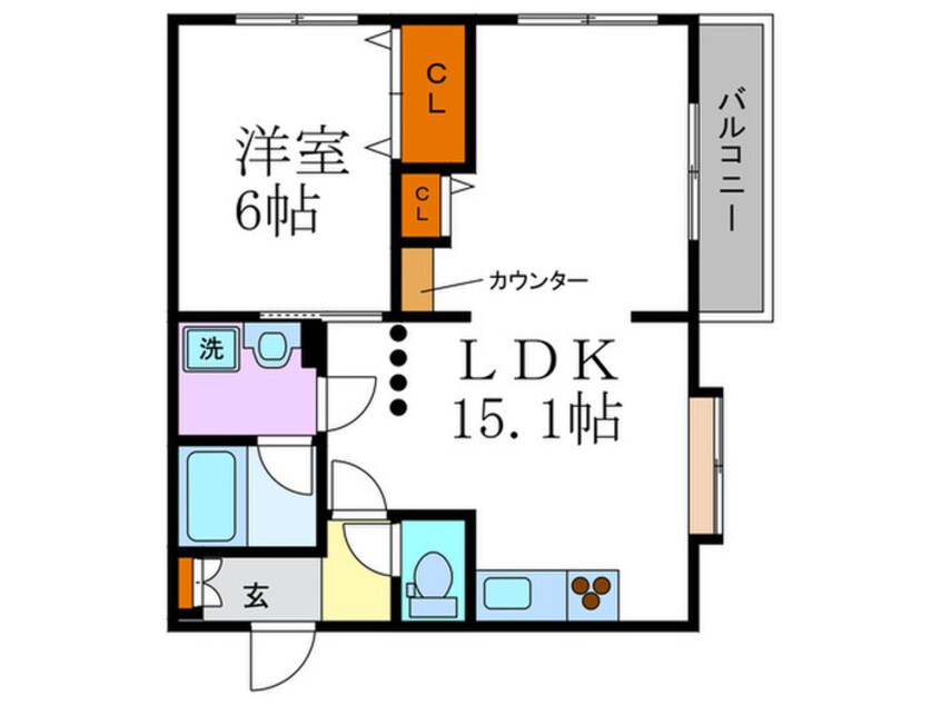 間取図 多蔵ハイツ