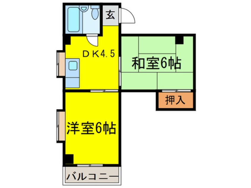 間取図 リアライズ平野西