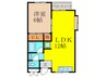 メープル御影中町 1LDKの間取り