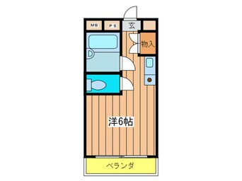 間取図 ﾌﾟﾚｼﾞﾃﾞﾝﾄ横田