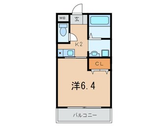 間取図 パルコート雅